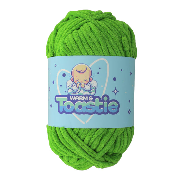 King Cole Warm & Toastie Super Chunky Yarn — Green colour reference