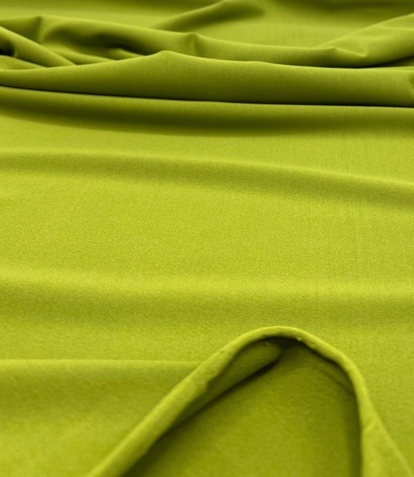 Green Stretch Jersey 220GSM 4 Way Stretch Fabric