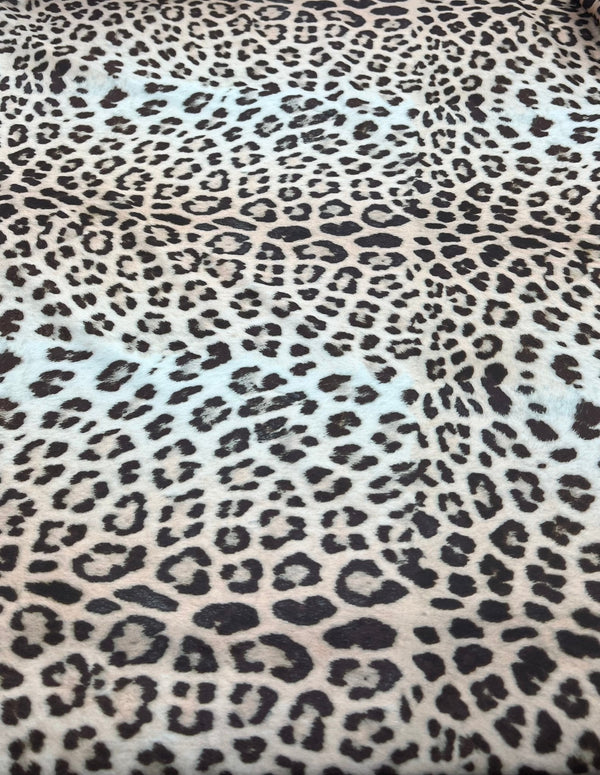 Leopard Animal Swimwear / Sportswear 4 Way Stretch Fabric