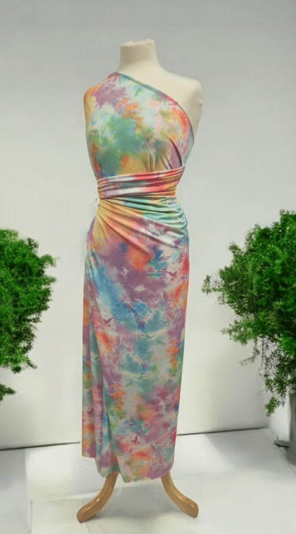 Light Vibrant Pastel Mix Print ITY Fabric 4 Way Stretch