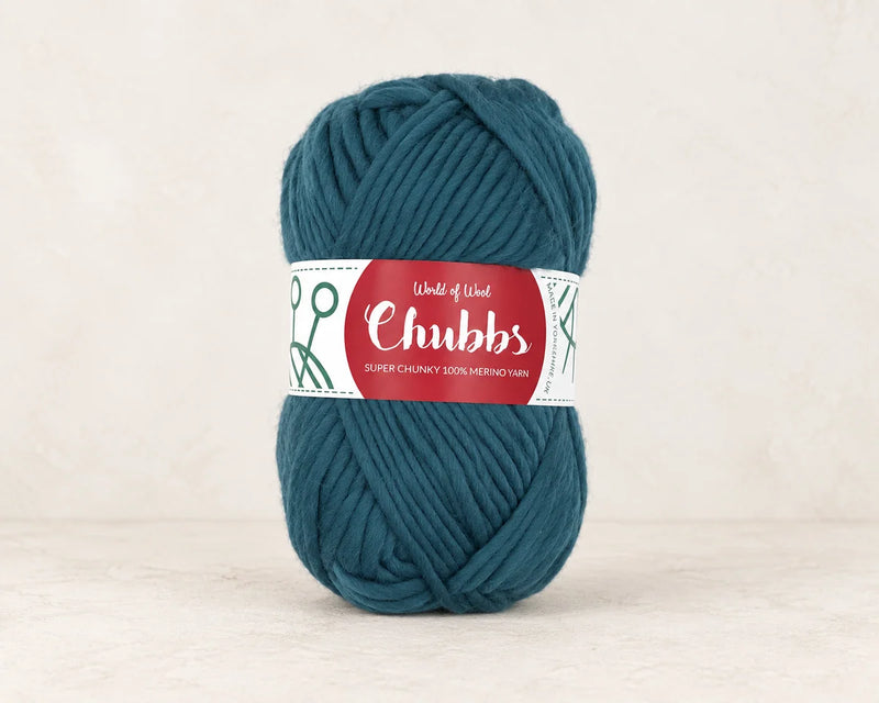World of Wool Duck Egg Merino Super Chunky Yarn – 100g — studio product photograph