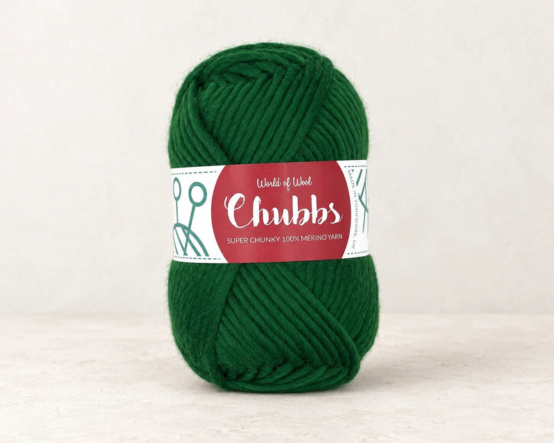 World of Wool Forest Merino Super Chunky Yarn – 100g — studio product photograph