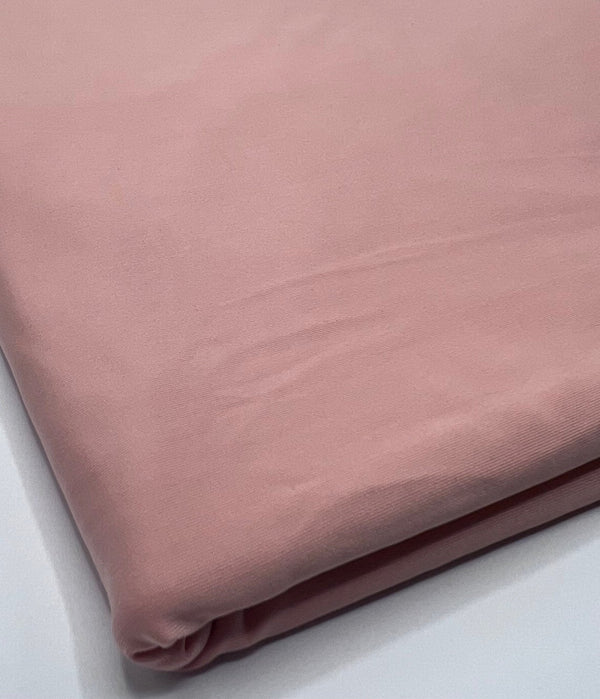 Nude Plain Shiny Soft Touch Slinky 4 Way Stretch Fabric