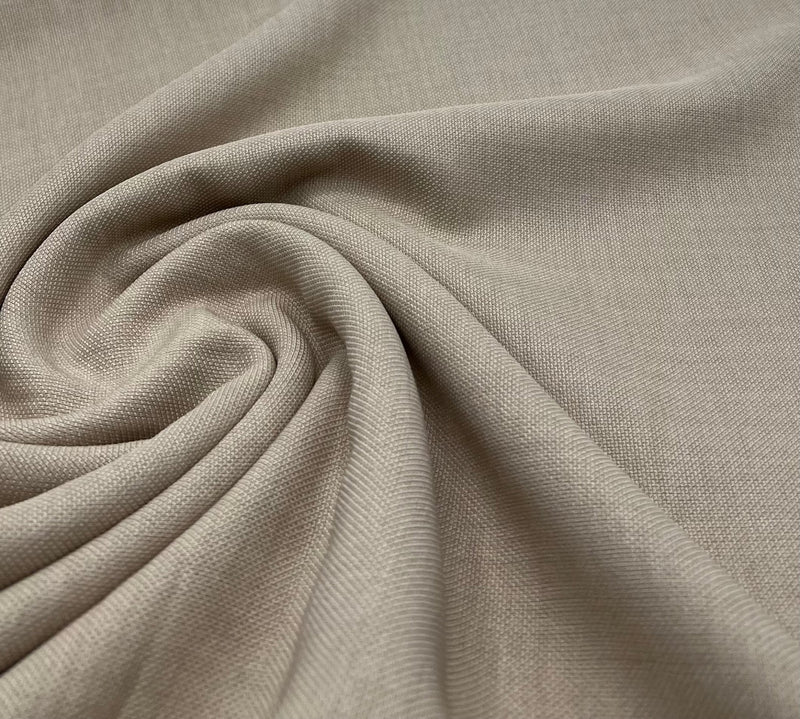 Sand Linen Look Non Stretch Fabric