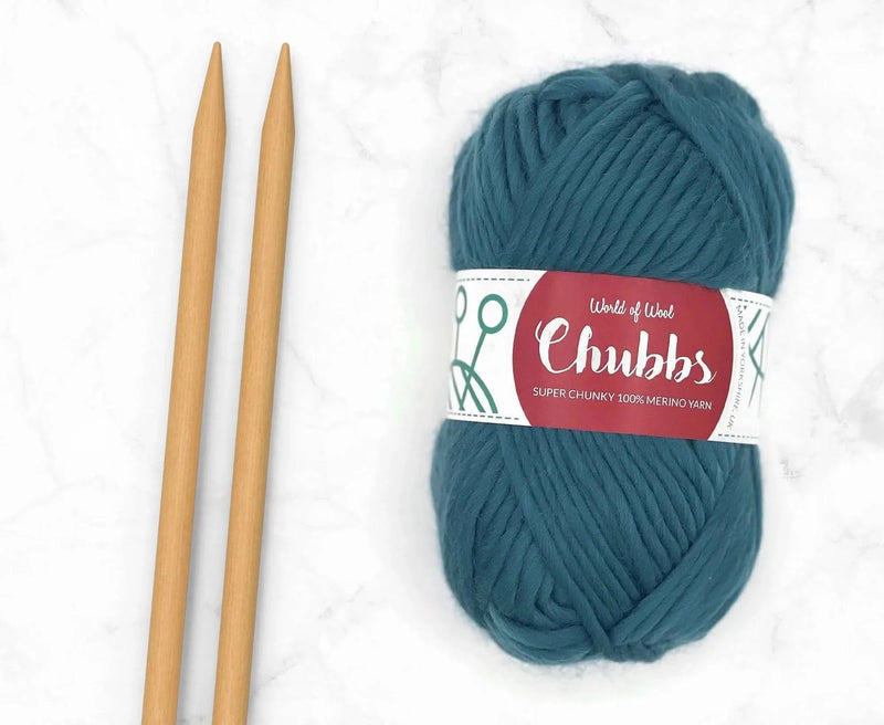 World of Wool Duck Egg Merino Super Chunky Yarn – 100g