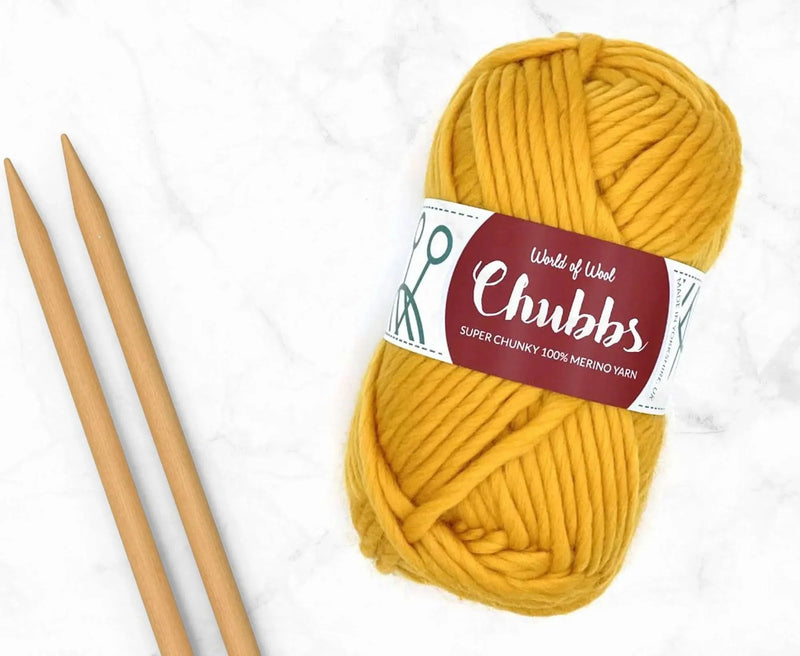 World of Wool Sunset Merino Super Chunky Yarn – 100g