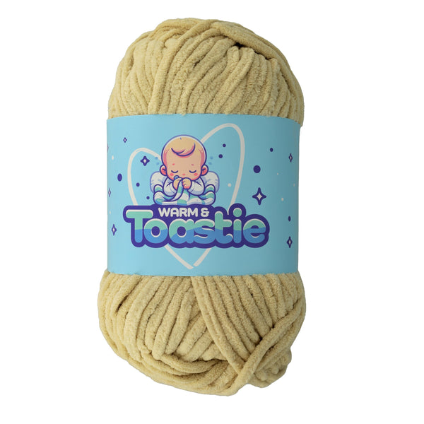 King Cole Warm & Toastie Super Chunky Yarn — Natural colour reference