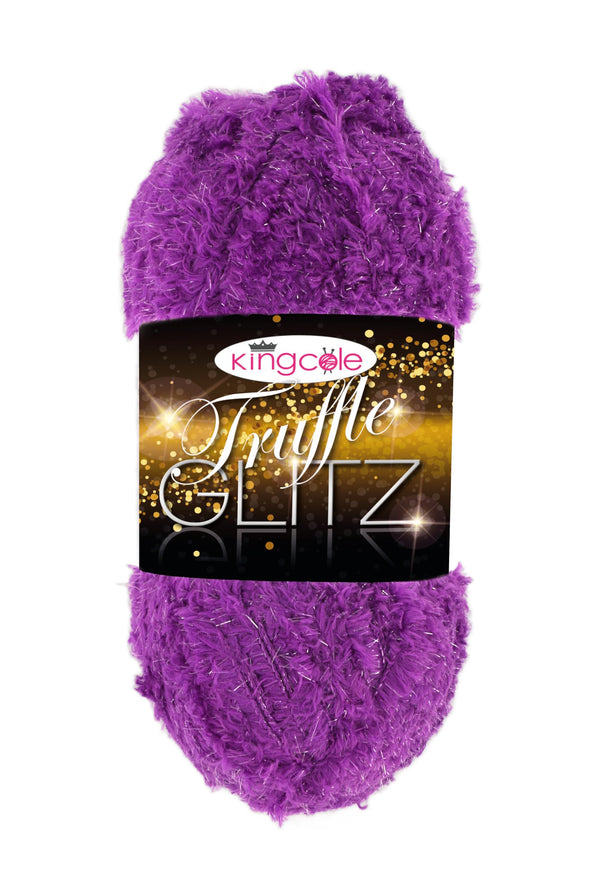 King Cole Truffle Glitz Yarn — Regal colour reference