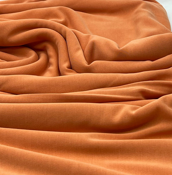Orange Modal 200GSM 2 Way Stretch Fabric