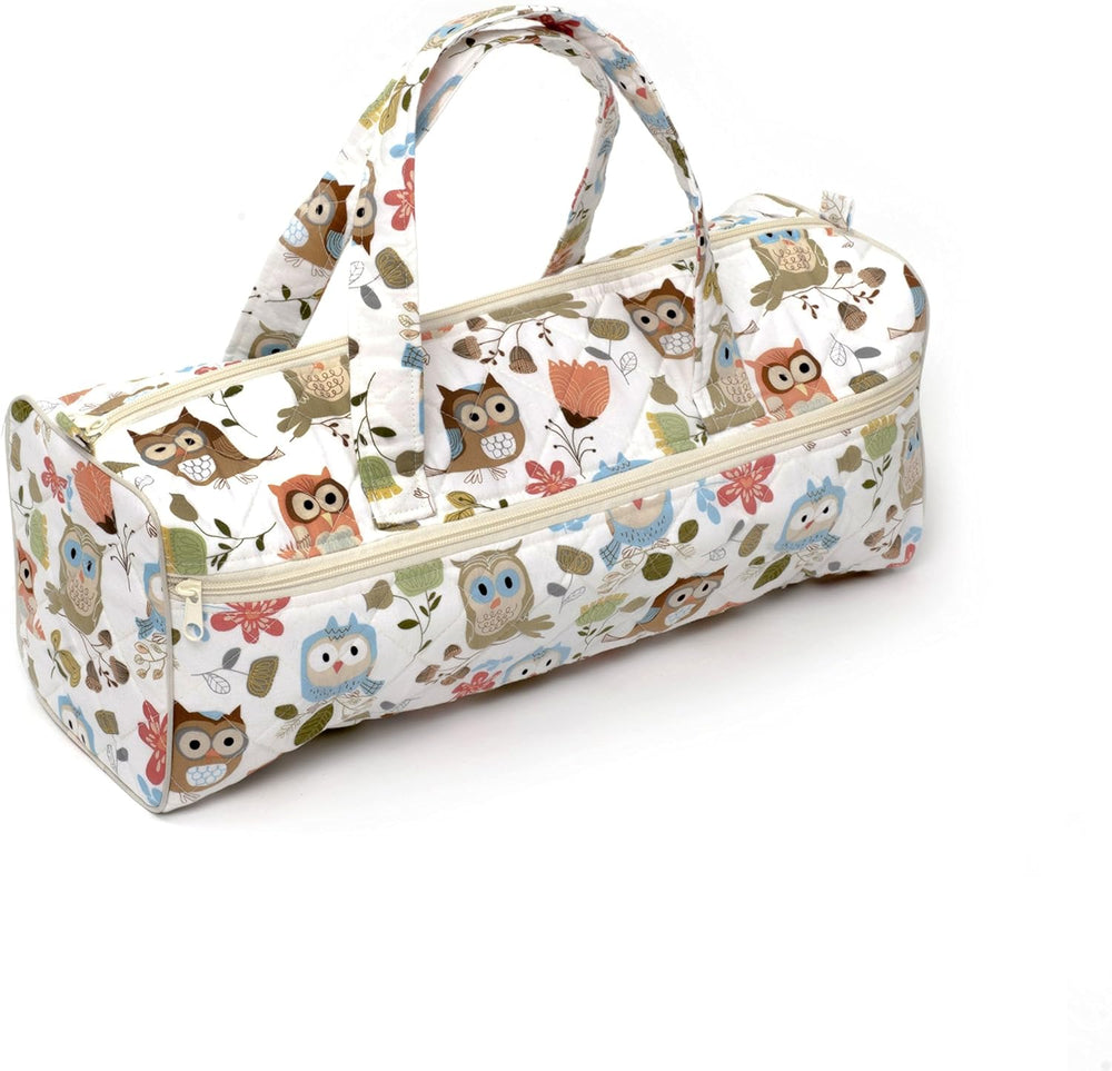 HobbyGift Classic Knitting Bag — Owls