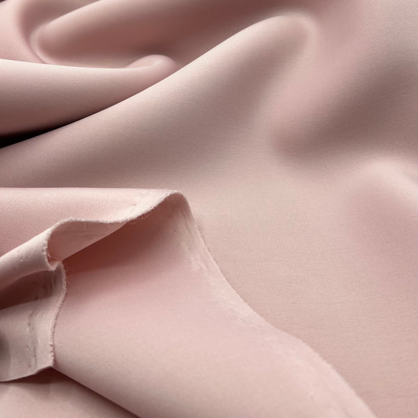 Plain Soft Pink Scuba Foam 3D Mono Scuba Stretch Fabric