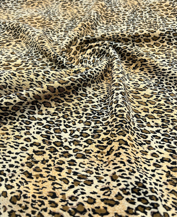 Animal Printed Chiffon Dress Fabric