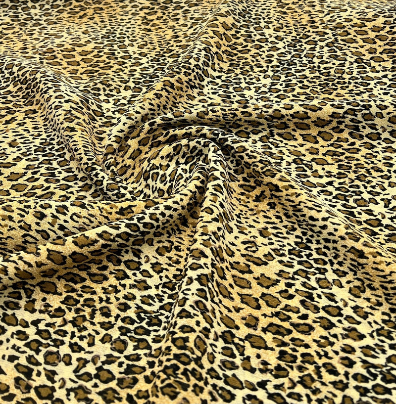 Animal Printed Chiffon Dress Fabric