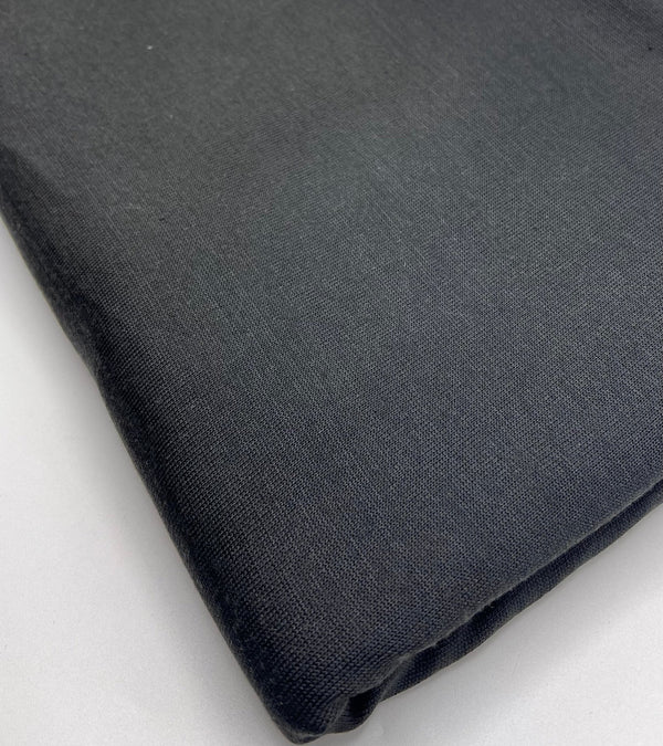 Black Melange Knit Stretch Fabric