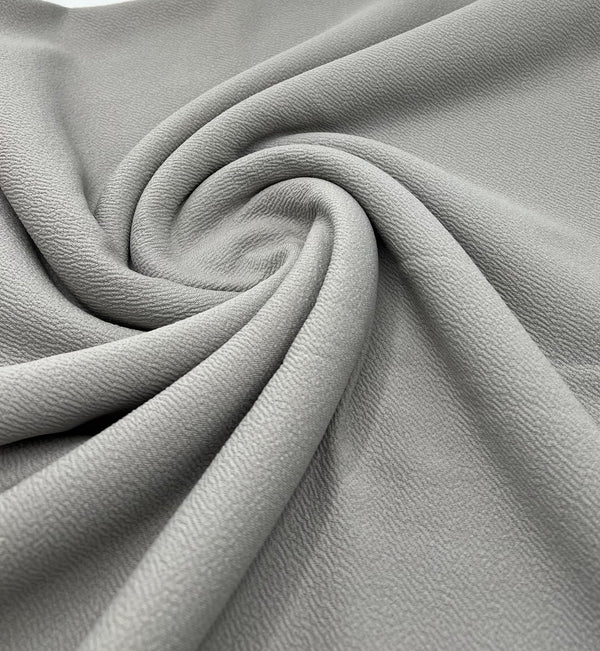 Plain Grey Liverpool bullet Stretch Fabric