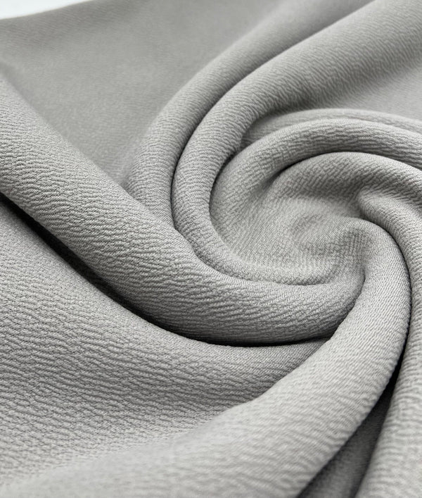 Plain Grey Liverpool bullet Stretch Fabric