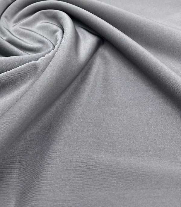 Grey Swimwear / Sportswear 4 Way Stretch Fabric