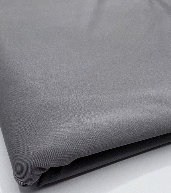Grey Swimwear / Sportswear 4 Way Stretch Fabric