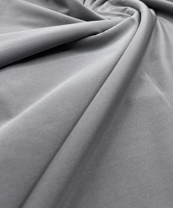Grey Swimwear / Sportswear 4 Way Stretch Fabric