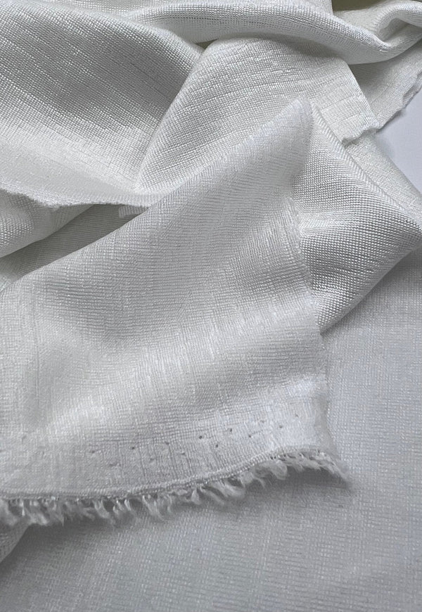 Ivory Acetate Slinky 4 Way Stretch Fabric