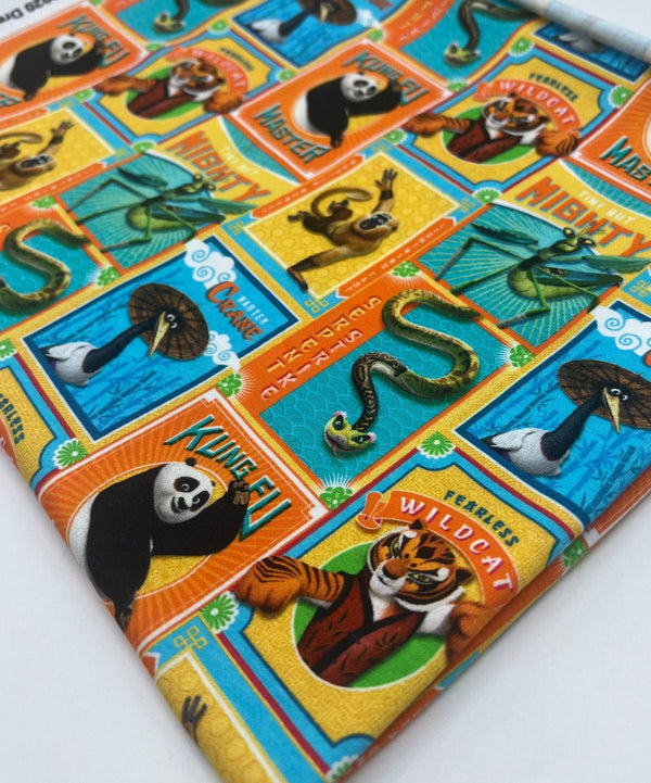 Kung Fu Panda Cotton Stretch Jersey 200 GSM 95/5 Lycra 4 Way Stretch