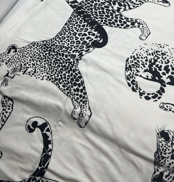 Large Leopard Print Super Soft Spun Poly Stretch Fabric
