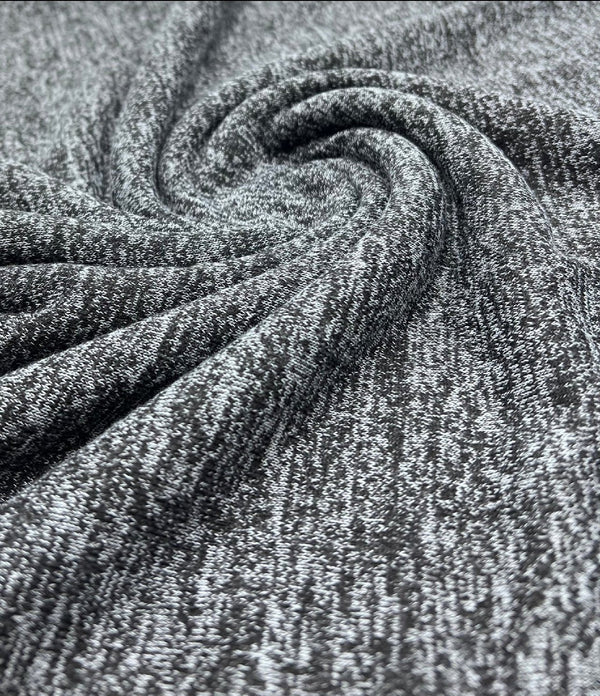 Melange Knit 4 Way 200GSM Stretch Fabric