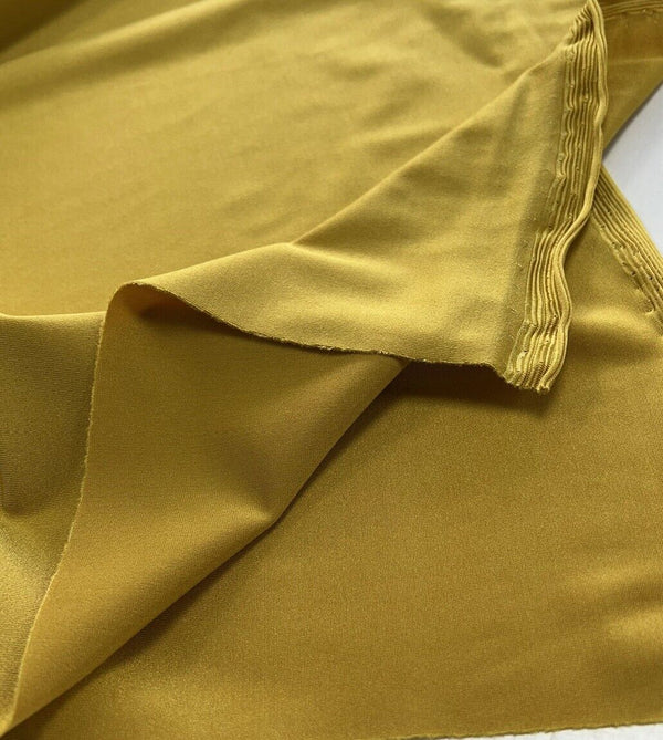 Mustard Gold Swimwear / Sportswear 4 Way Stretch Fabric
