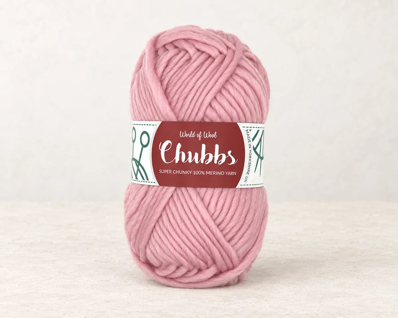 World of Wool Candy Floss Merino Super Chunky Yarn – 100g — studio product photograph