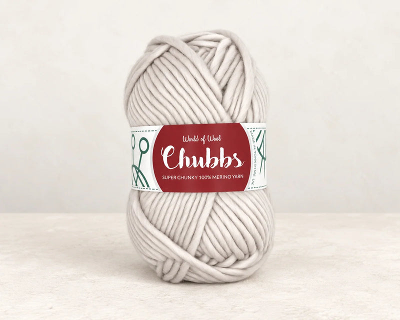 World of Wool Lightning Merino Super Chunky Yarn – 100g — studio product photograph