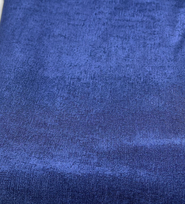 Navy Acetate Slinky 4 Way Stretch Fabric