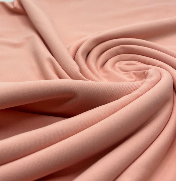 Nude Pink Stretch Jersey 220GSM 4 Way Stretch Fabric