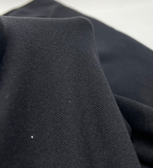 Plain Black Ultra Super Soft 4 Way Stretch Fabric