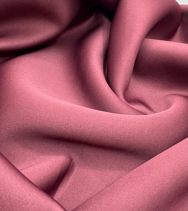 Plain Burgundy Scuba Foam 3D Mono Scuba Stretch Fabric