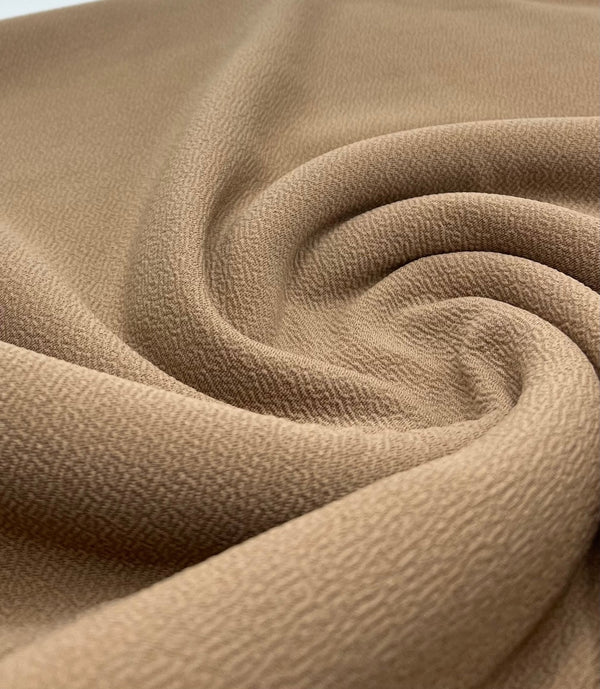 Plain Camel Liverpool Bullet Stretch Fabric