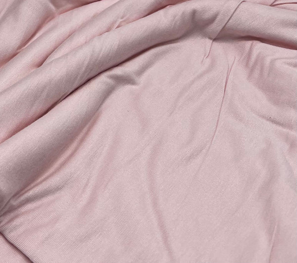 Plain Nude Viscose Elastane Fabric 4 Way Stretch Jersey