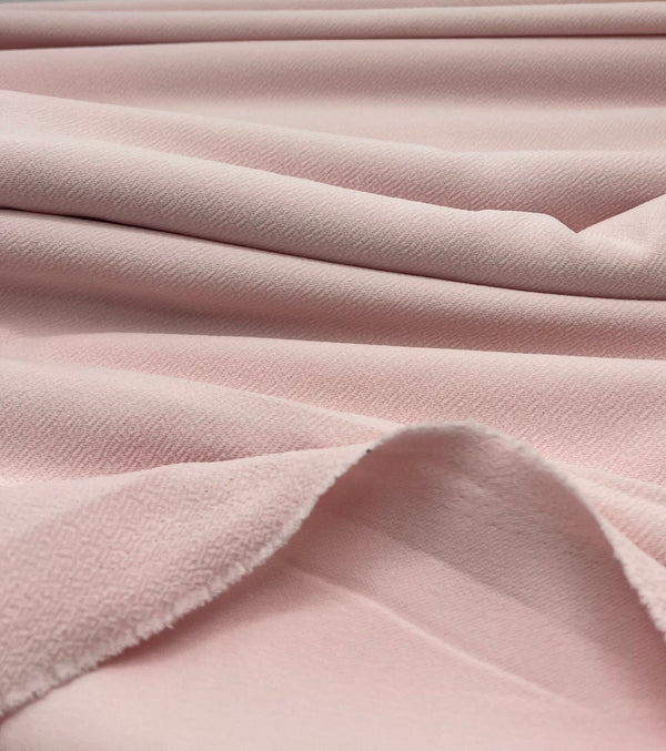Plain Pastel Pink Liverpool Bullet Stretch Fabric