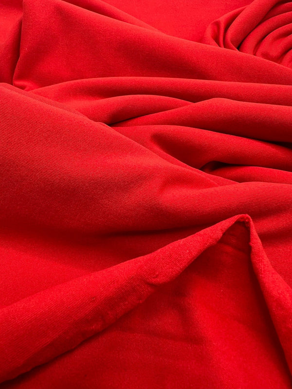 Red Stretch Jersey 220GSM 4 Way Stretch Fabric