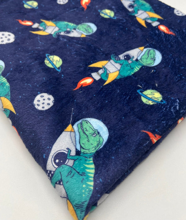 Ride The Rocket Cuddle Fleece Fabric Blanket Loungewear