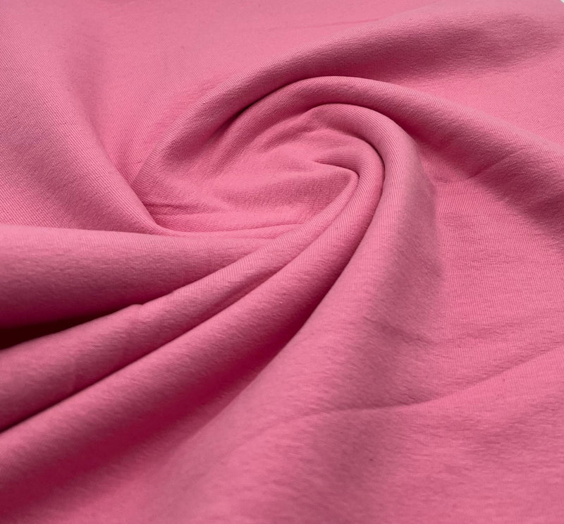 Rose Cotton Stretch Jersey 200 GSM 95/5 Lycra 4 Way Stretch