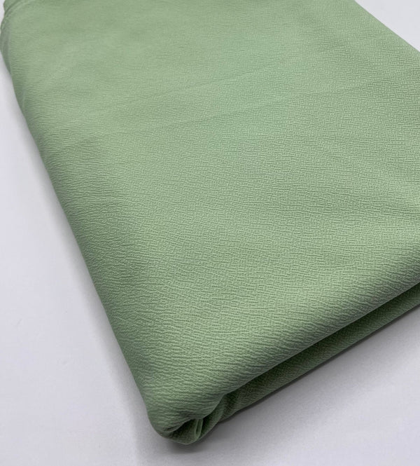 Plain Sage Green Liverpool Bullet Stretch Fabric