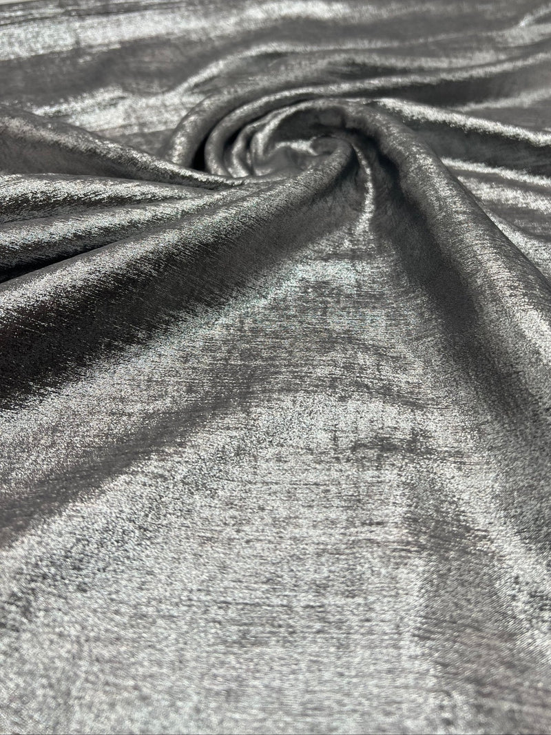 Silver Shimmer Lightweight Non Stretch Fabric