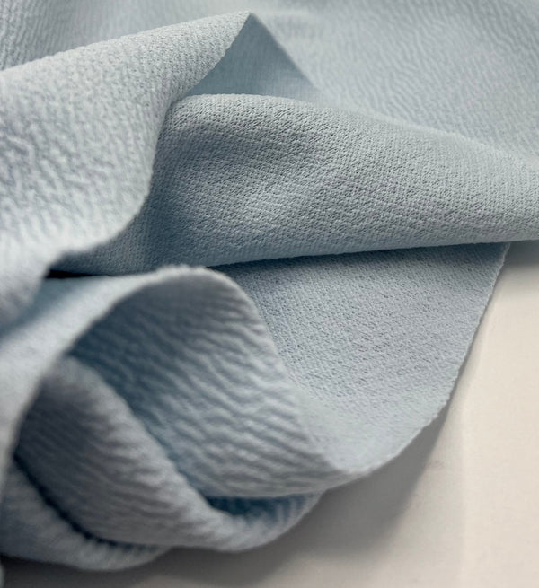 Plain Sky Blue Liverpool Bullet Stretch Fabric