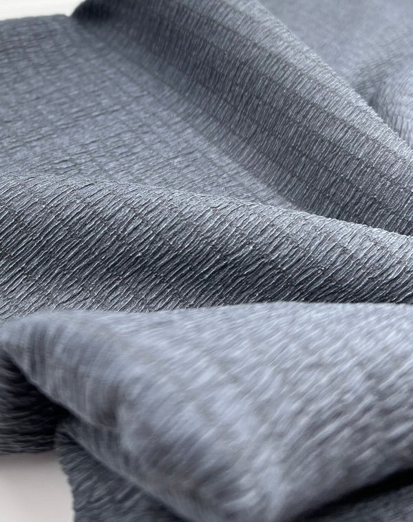 Slate Textured Tree Bark Stretch Dress Craft Fabric