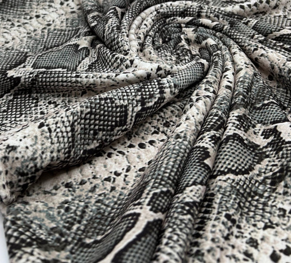 Snake Skin ITY Fabric
