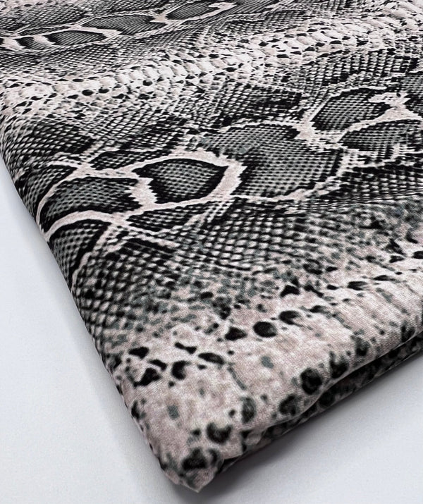 Snake Skin ITY Fabric