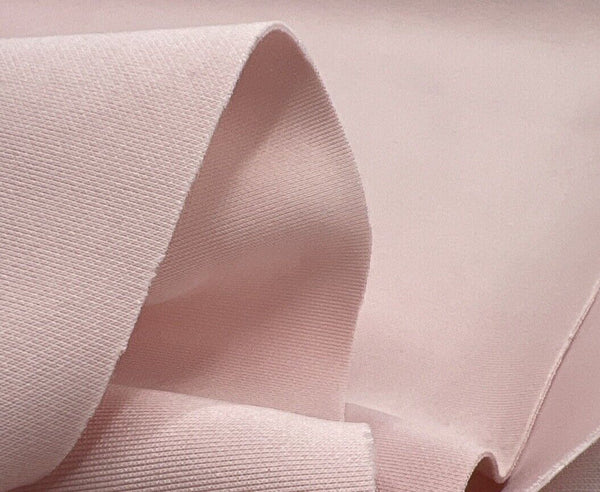 Soft Pink Plain Scuba 4 Way Stretch Smooth Jersey Fabric