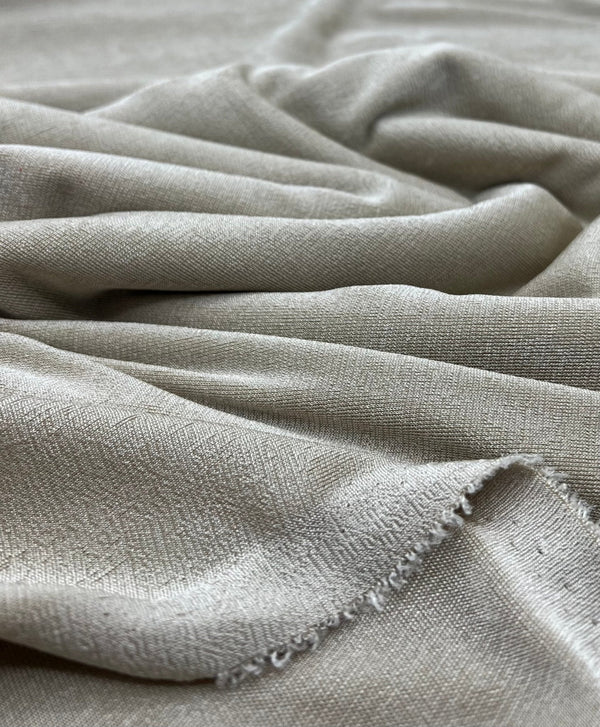 Stone Acetate Slinky 4 Way Stretch Fabric