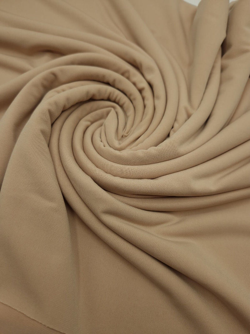 Plain Stone ITY Fabric 4 Way Stretch