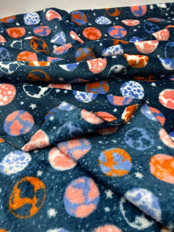 What An Earth Cuddle Fleece Fabric Blanket Loungewear